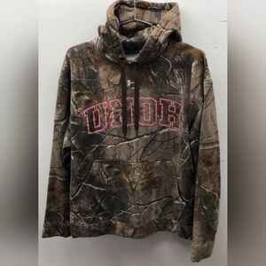 Under Armour UNOH Coldgear Realtree Camo Camouflage Hoodie Size M